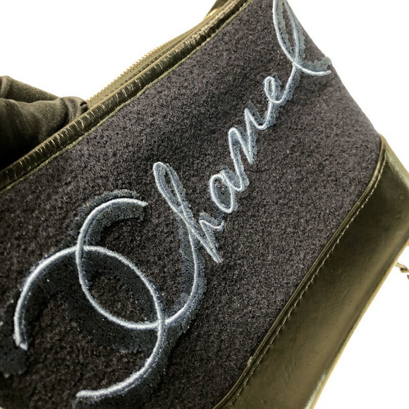 Chanel Gabriel De Small Hobo Bag Calf Navy Blue Black - Picture 16 of 16